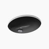 Kohler 17" oval undermount bathroom sink