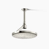 Kohler Open Rain iconic round 9" single-function rainhead, 1.75 gpm