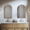 Kohler 20" x 34" arched medicine cabinet, left-hinged