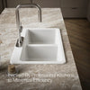 Kohler Riverby® 33" top-mount double-bowl kitchen sink