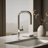 Kohler Components® Pull-down kitchen sink faucet with two-function sprayhead