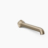 Kohler Wall-mount bath spout with Straight design, 12"