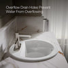 Kohler 19" round drop-in bathroom sink