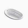 Kohler 66" x 42" drop-in heated whirlpool bath