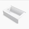 Kohler 60" x 36" alcove bath with left drain