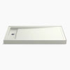 Kohler 60" x 34" alcove shower base, left offset drain