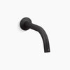 Kohler Touchless wall-mount lavatory faucet with Kinesis® sensor technology, Tube design, AC-powered, 0.5 gpm