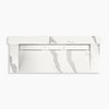 Kohler 60" wall-mount trough lavatory system with backsplash