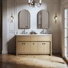 Kohler 20" x 34" arched framed medicine cabinet, left-hinged