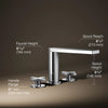 Kohler Deck-mount bath faucet with cross handles