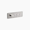 Kohler Three-outlet recessed mechanical thermostatic valve control