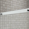 Kohler Sliding shower door, 75-1/2" H x 44-1/4 - 47-5/8" W, with heavy 5/16" thick Crystal Clear glass