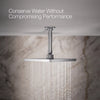 Kohler 8" single-function rainhead, 1.75 gpm