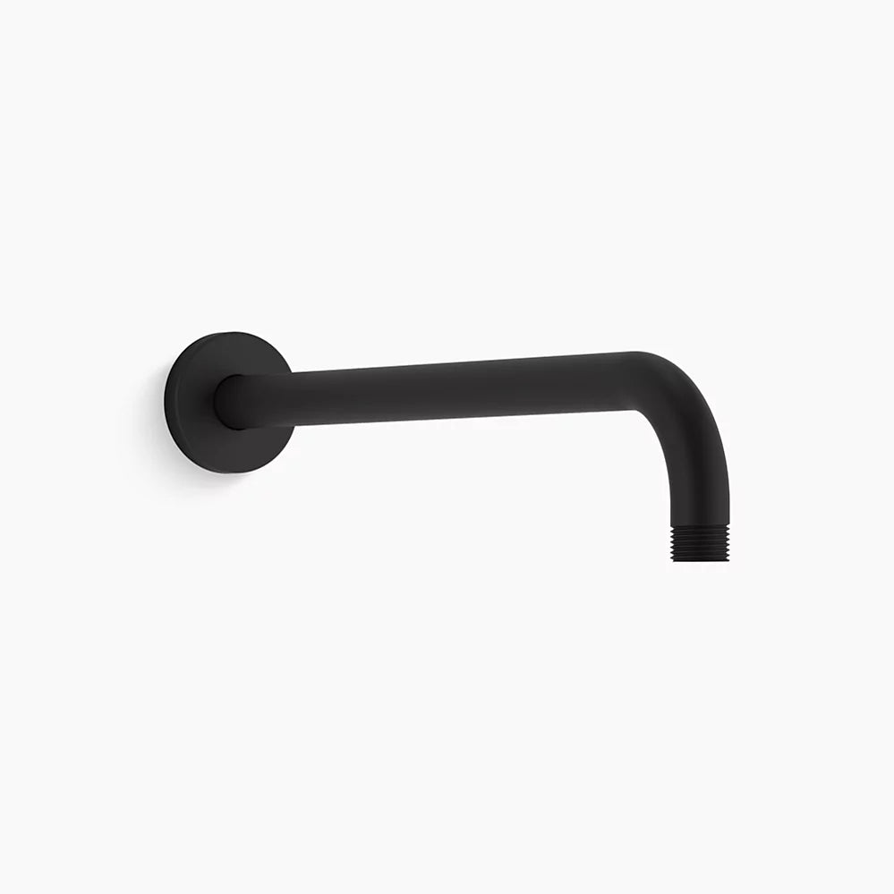 Kohler 15-1/2" wall-mount single-function rainhead arm and flange