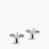 Kohler Cross handles for centerset base faucet