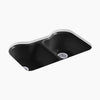Kohler Hartland® 33" undermount double-bowl kitchen sink