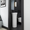 Kohler 16" pedestal bathroom sink, no overflow