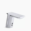 Kohler Touchless single-hole lavatory faucet with Insight™ sensor technology, AC-powered, 0.5 gpm