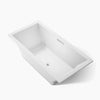 Kohler Underscore Bath With Bask Heated Surface 72 x 36-Inch Drop-In Bathtub