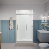 Kohler Frameless sliding shower door, 79-1/16" H x 44-5/8 - 47-5/8" W, with 5/16" thick Frosted glass