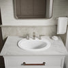 Kohler 20-1/4" oval drop-in bathroom sink