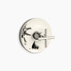 Kohler Rite-Temp® valve trim with push-button diverter and cross handle