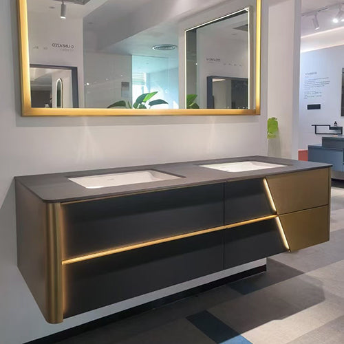 Orion Double Sink Bathroom Vanity by Godi