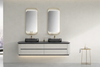 Godi Lucelle Double Sink Floating Bathroom Vanity 60"