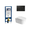 Geberit Sigma In-Wall System with Duravit Darling New Wall-Hung Toilet Package 254409