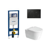 Geberit Sigma In-Wall System with Duravit Darling New Wall-Hung Toilet Package #254509