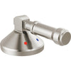 Broderick 3-HOLE Roman Tub Withhand Shower - Handle - Lumicoat Stainless