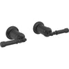 Broderick Wall Mount Bathroom Faucet Handle Kit-le - Matte Black