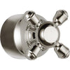 Cassidy Cross Bath Diverter / Transfer Valve Handle - Polished Nickel