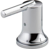 Trinsic Delta Trinsic: Two Metal Lever Handle Kit - Roman Tub - Stainless