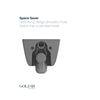 Bocchi Matte Grey 2-Piece Elongated Dual-Flush Wall Mounted Toilet with Duravit In-Wall Tank (Seat Included)