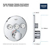 Grohe Triple Function Thermostatic Valve Trim