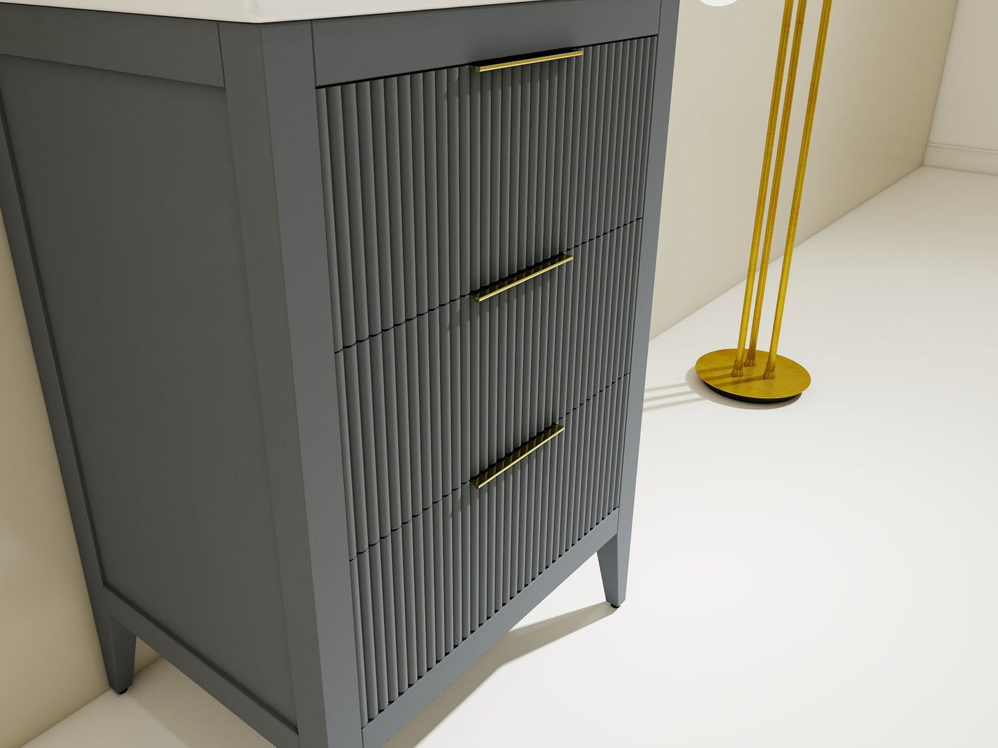 Bagno Italia Aria Single Sink Freestanding Vanity