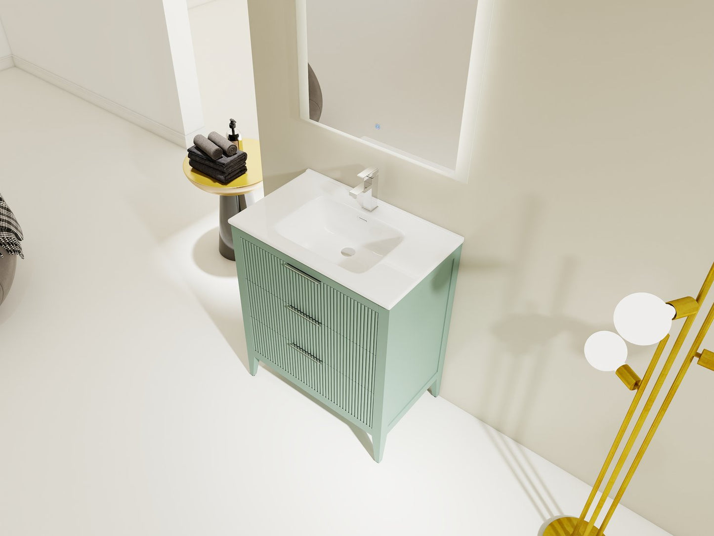 Bagno Italia Aria Single Sink Freestanding Vanity