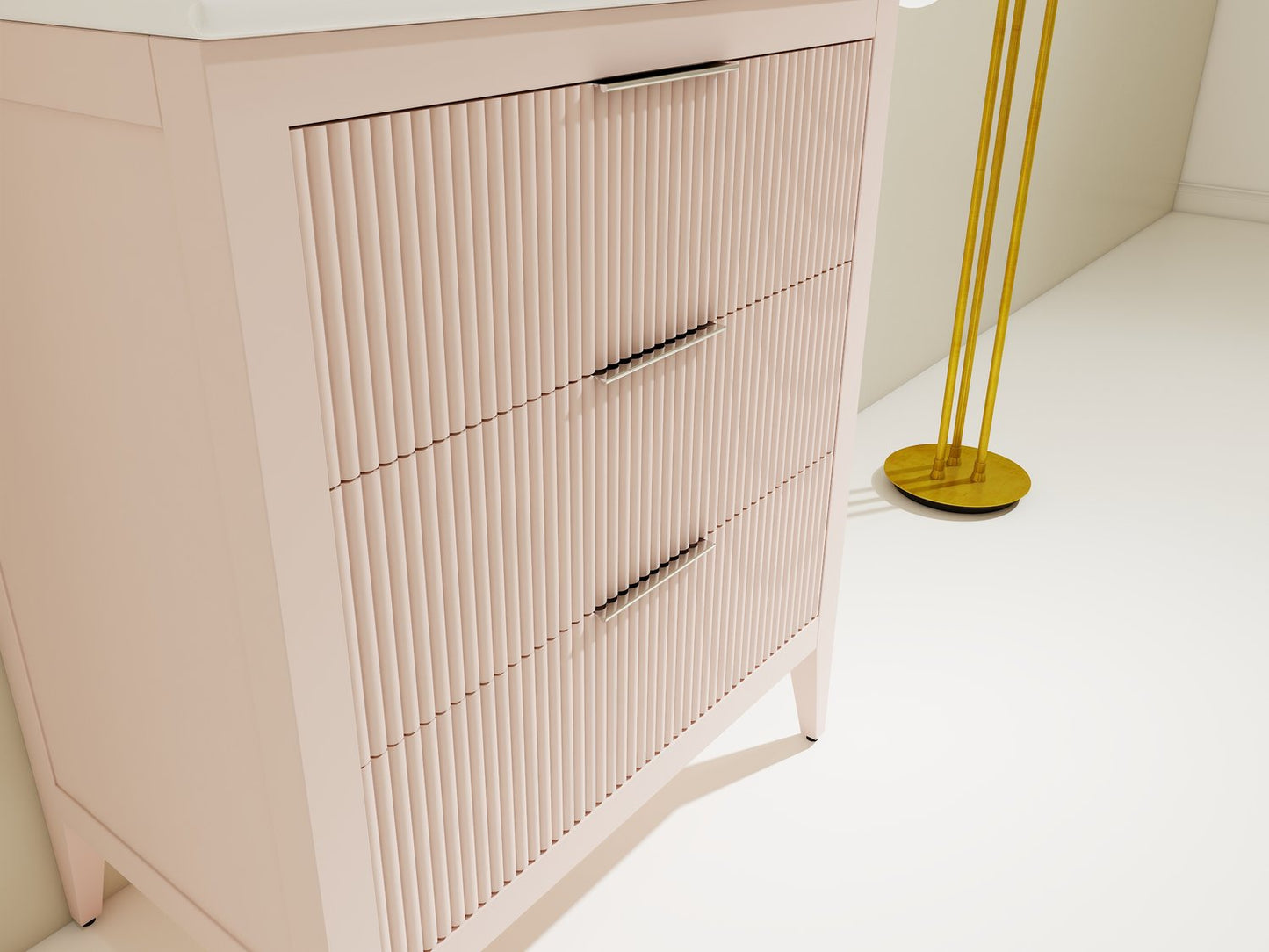 Bagno Italia Aria Single Sink Freestanding Vanity