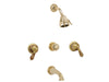 Phylrich VERSAILLES Three Handle Tub and Shower Set K2241