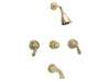 REGENT Three Handle Tub and Shower Set K2270