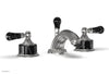 Phylrich VERSAILLES Widespread Faucet - Frienze Black Onyx K244