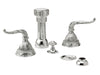 Phylrich RIBBON & REED Four Hole Bidet Set K4137