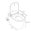 Kodaen HygeniQ Smart toilets with built-in tank Integrated Smart Toilet - SMT-M6