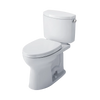 Toto Drake® II Two-Piece Toilet 1.28 GPF - Elongated front bowl