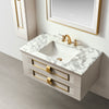 Pearl Single Sink Bathroom Vanity by Godi