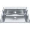 KINDRED Creemore Drop In Sink - CSLA2522-8-4CB
