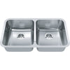 KINDRED Steel Queen Undermount Sink QDUA1831-8