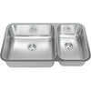 KINDRED Steel Queen Undermount Sink QCUA1831R-8