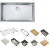 FRANKE Cube Workcenter Sink - CUX11030-WKC